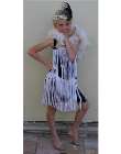 1920 flapper black & white
