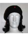 Che Guevara beret with hair
