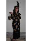 1920s black & gold sequin dress