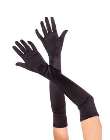 gloves long black