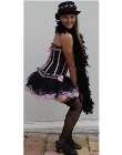 burlesque pink and black