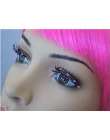 eyelashes black with pink beads