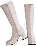 Go Go boots white
