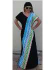 1970 vintage geometrical stripe dress