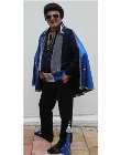 Elvis blue and silver