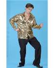 gold disco shirt