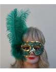 mask green feather