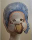 Jemima Puddle Duck mask and bonnet