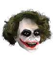 joker latex mask with hair