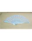 fan white lace