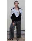 1980s vintage lurex silver jumper and pants