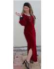 1970 maroon velvet vintage dress