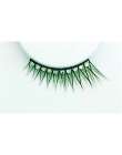 eyelashes - black with clear crystals