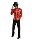 Michael Jackson red military jacket