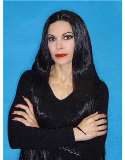 Morticia wig