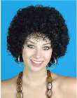 wig afro mini black