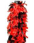 boa plush red and black