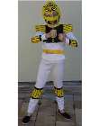 power rangers yellow/white child