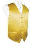 vest gold satin