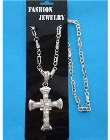 cross chunky silver
