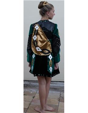 Irish dancing dress back view