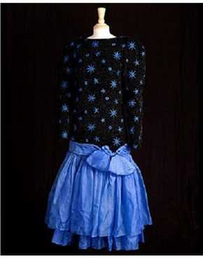 Dress 1985 worn by princess Diana