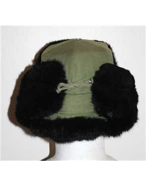Chinese army hat back view