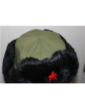 Chinese army hat top view
