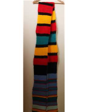 Dr Who scarf