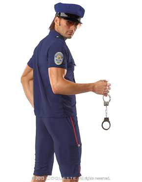 policeman back view