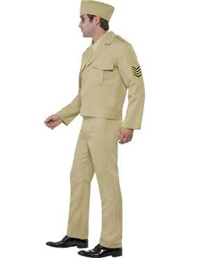 American GI side view