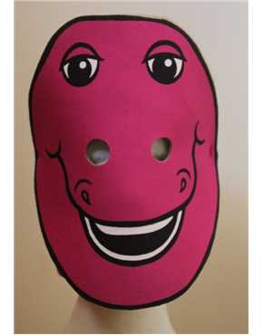 Barney dinasour mask