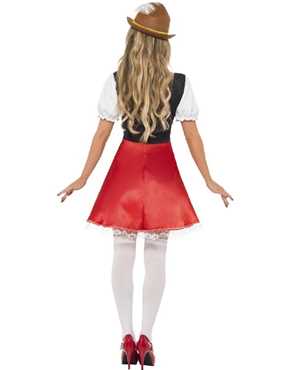 Bavarian wench back view