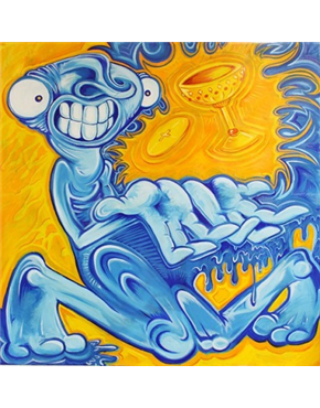 blue creature
