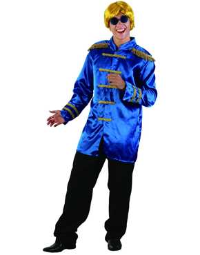 sgt peppers shirt blue