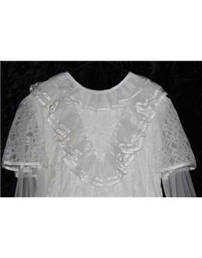 bride child dress bodice