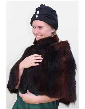fur cape 1 view 1