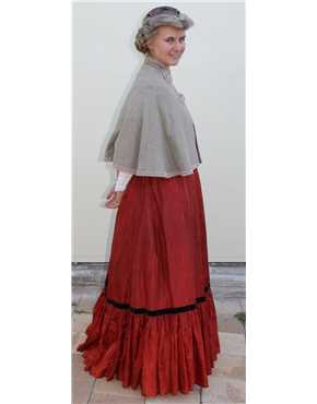 Edwardian female 2 back view