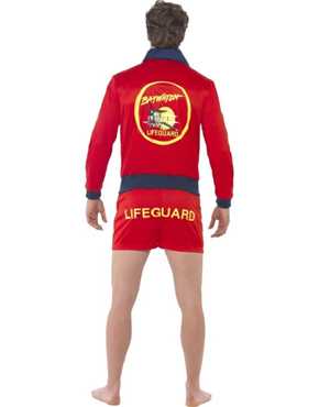 baywatch lifeguard male back view