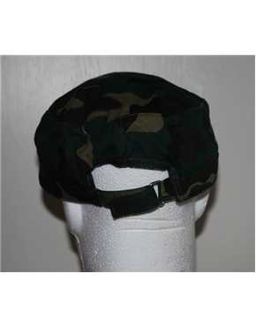 commando camouflge cap back