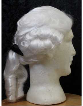 Captain Cook wig  or Captain Arthur Phillip