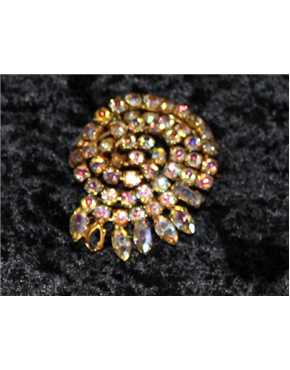 rainbow dimonte brooch or hair clip