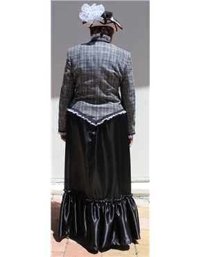 Edwardian female 3 back view