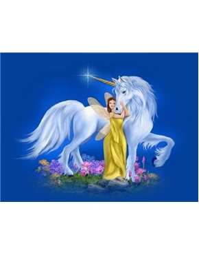 fairy and unicorn