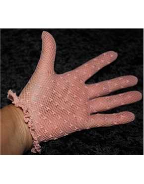 kids gloves dusty pink view 2