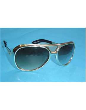 gold frame glasses
