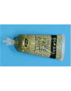 face & body paint gold glitter