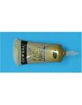face & body paint gold metallic