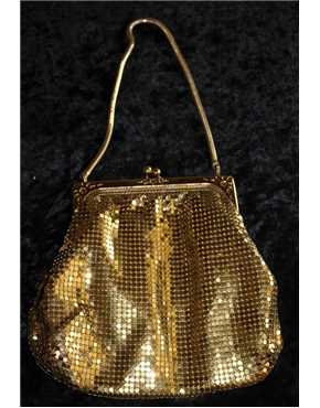 gold sequin bag