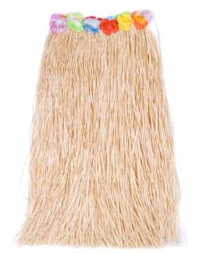 hawaiian raffia skirt